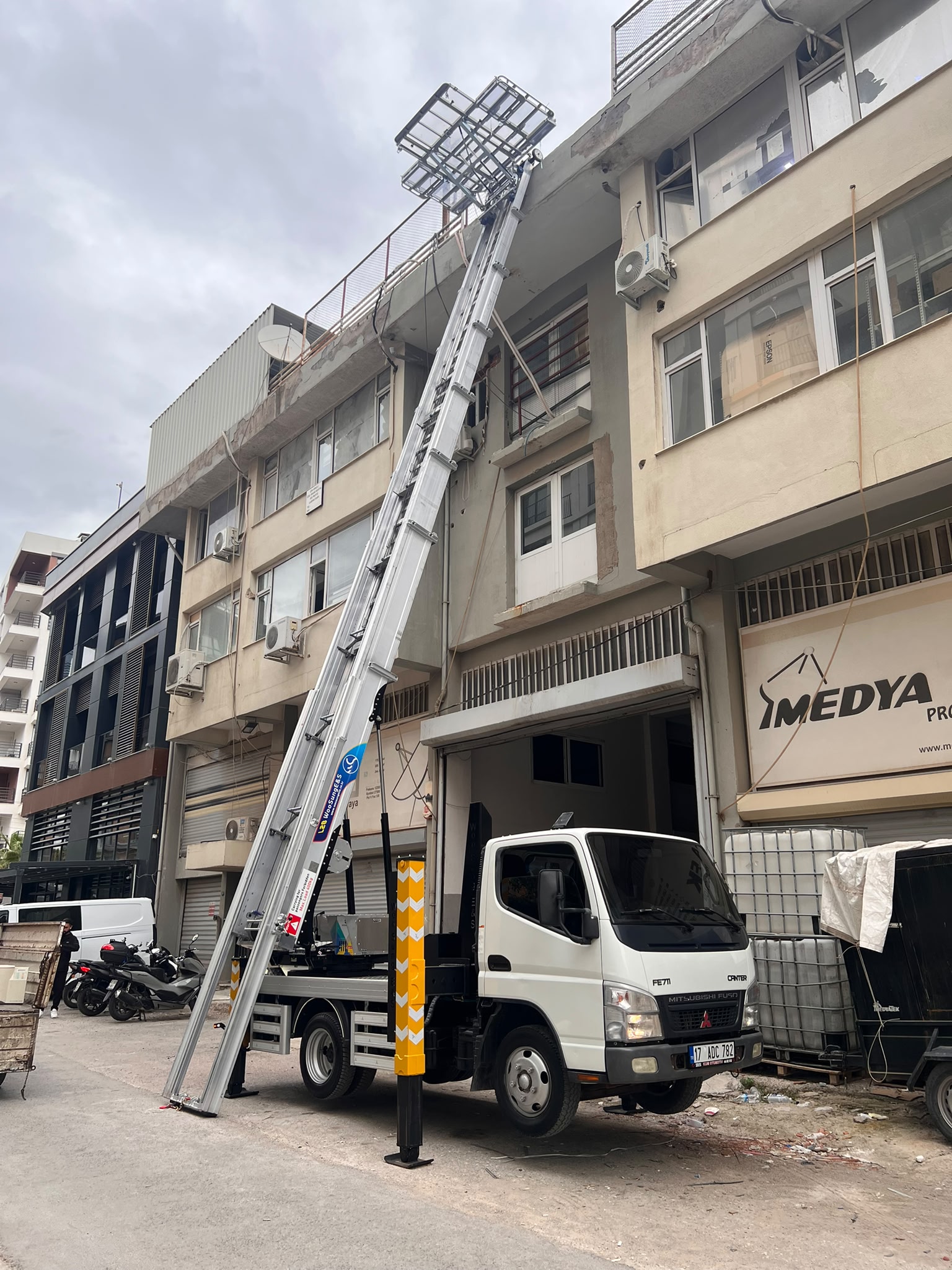 Ege Mobil Asansör çalışma